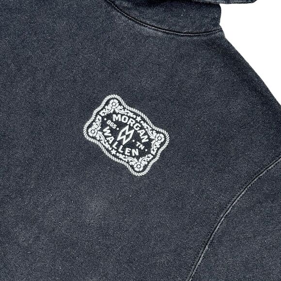 Tultex Morgan Wallen DANGEROUS Tour Music Promo Hoodie - Size Medium - Picture 2 of 6